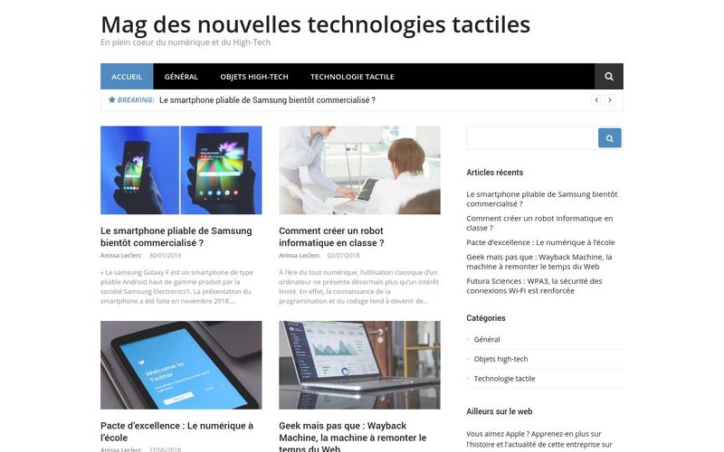 En plein coeur du numérique et du High-Tech