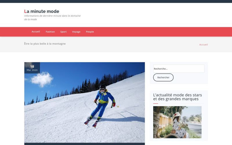 La minute mode - Informations de dernière minute dans le domaine de la mode