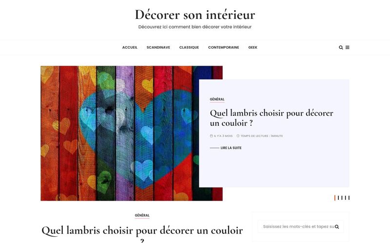 Décorer son intérieur - Découvrez ici comment bien décorer votre intérieur